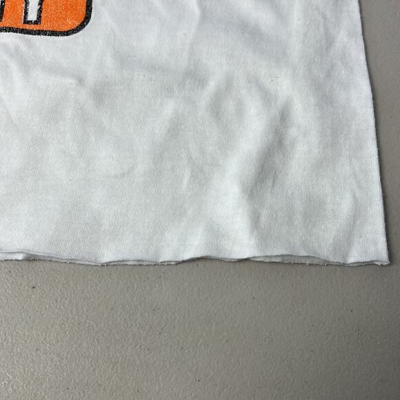 Princeton University Tigers Logo Crop Top White Medium - Picture 5 of 8